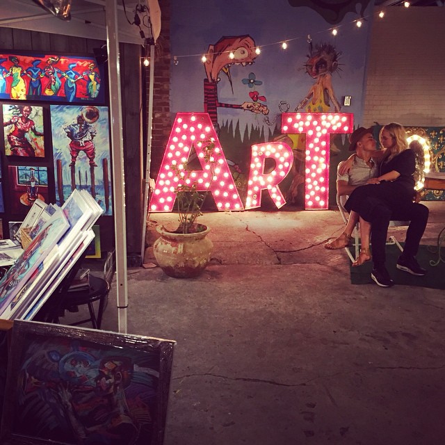 April 25: Thank you to the stranger who took this candid picture of us. A reminder that life moments are so easy to come by in the big easy. #nola
